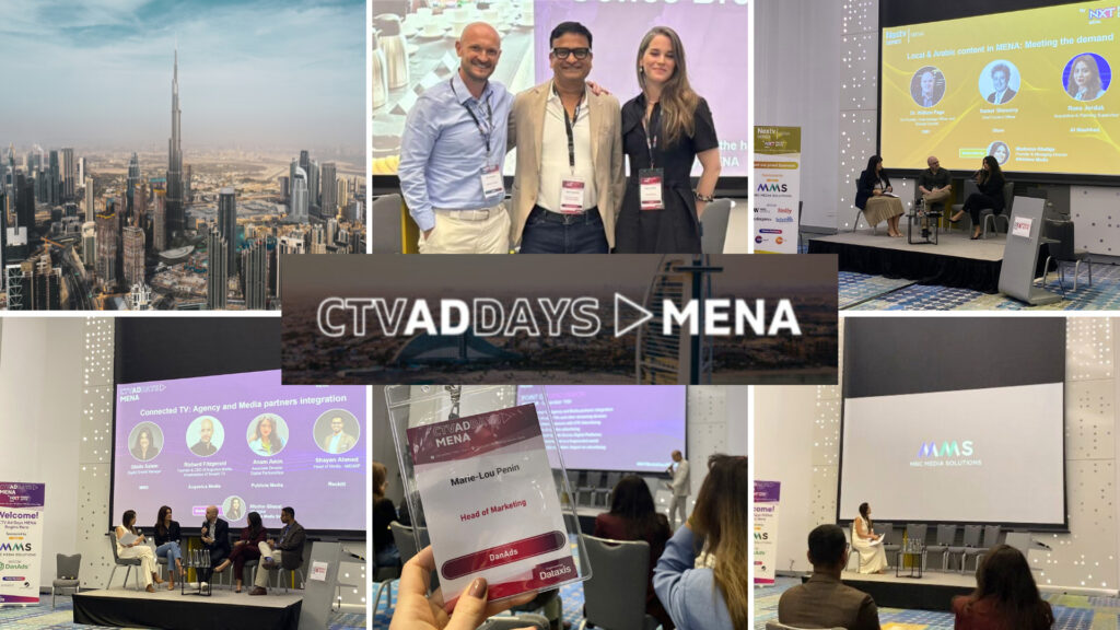 6 photos from CTV Ad Days MENA - panels, name tags and group photo