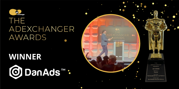 DanAds Wins Adexchanger Award 2021
